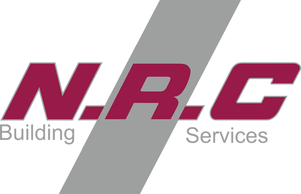 NRC Building Services silver logo